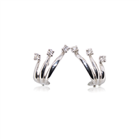 Ohrringe Recarlo Dame in Weißgold Diamante 0.44 Ct ZQ 798/O045 - ZQ 798/O045